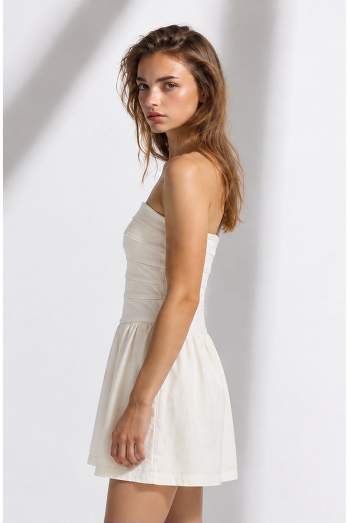 LUISA DRESS OFF WHITE