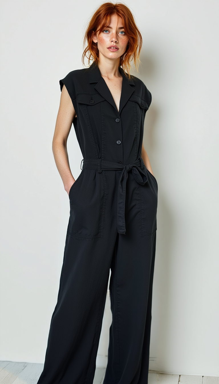 Kiara Romper Black