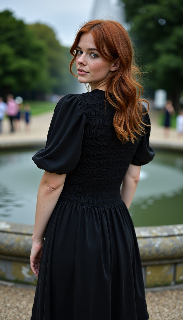 Carlota Dress Black