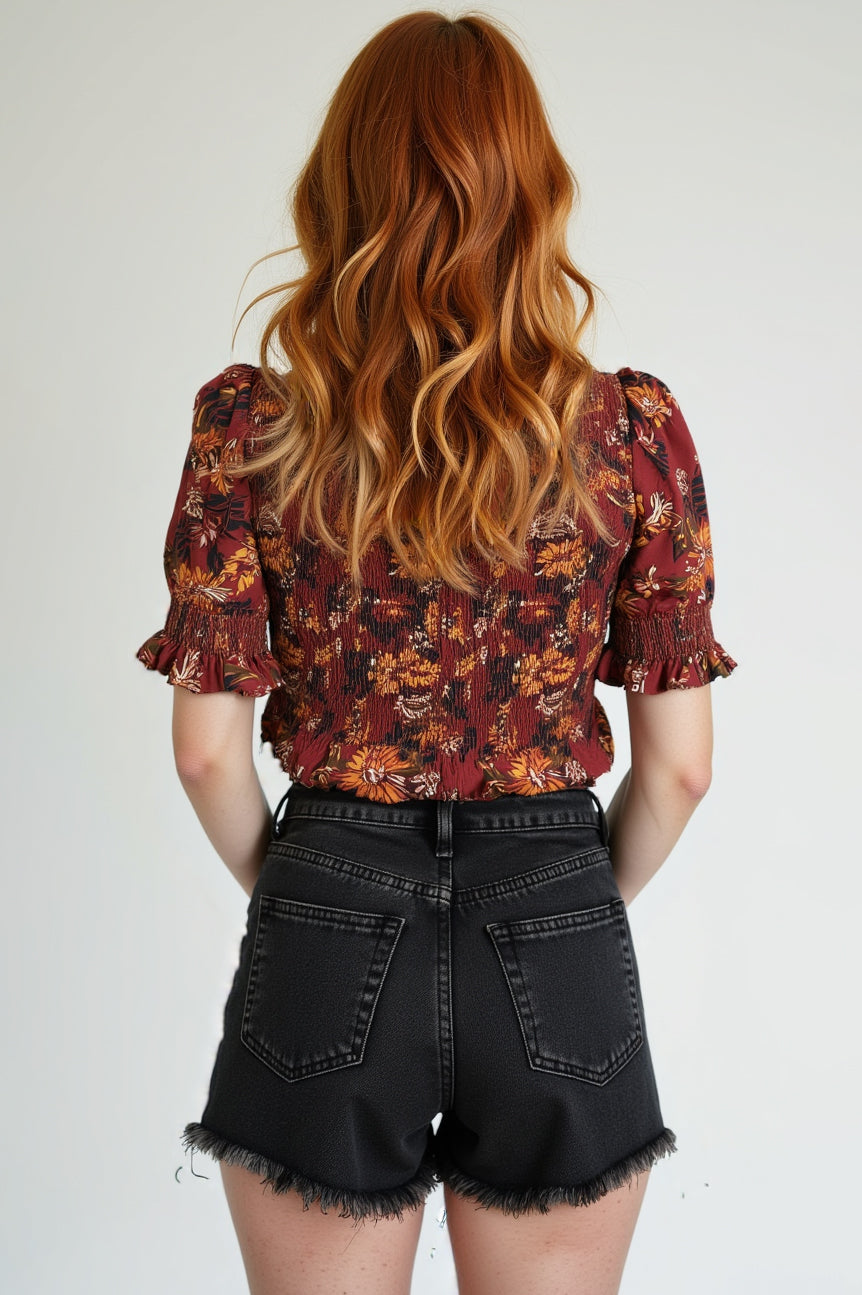 AMBER SHORT BLACK