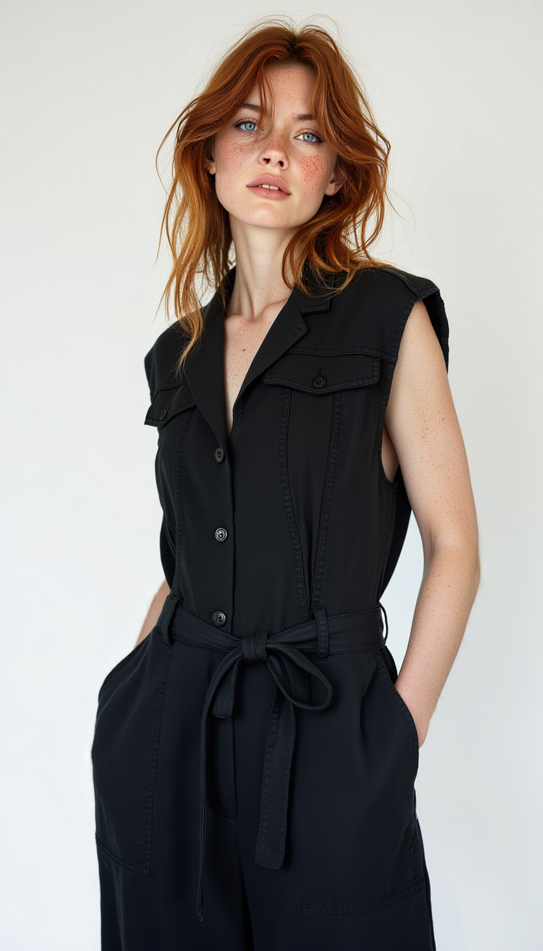 Kiara Romper Black