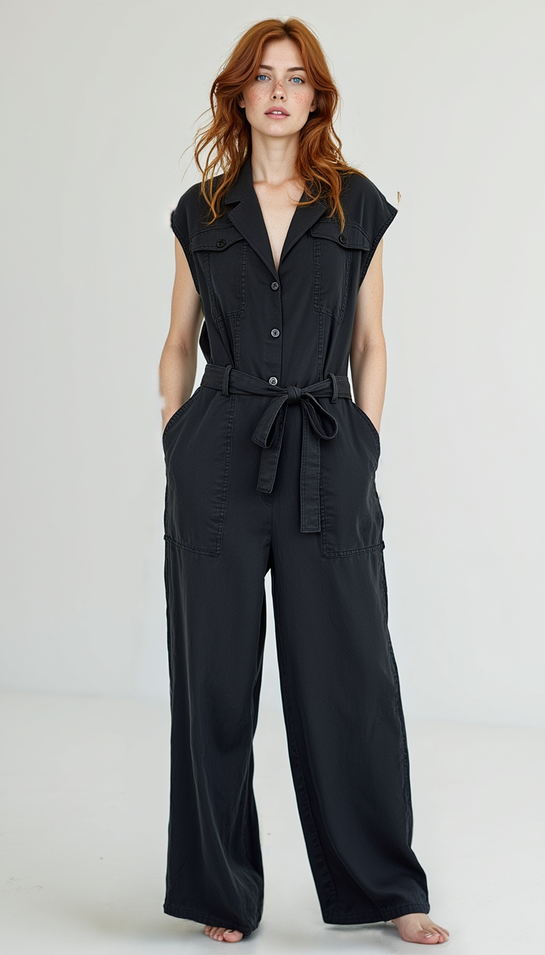 Kiara Romper Black