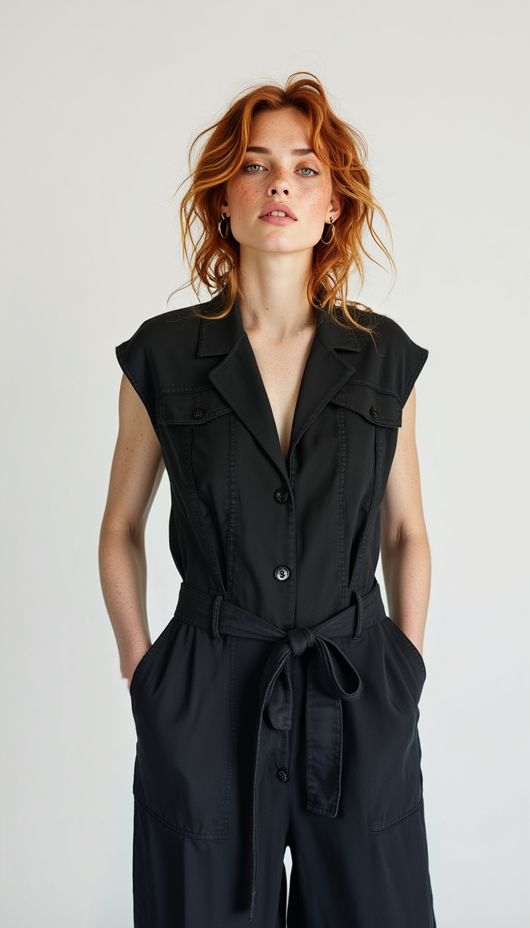 Kiara Romper Black