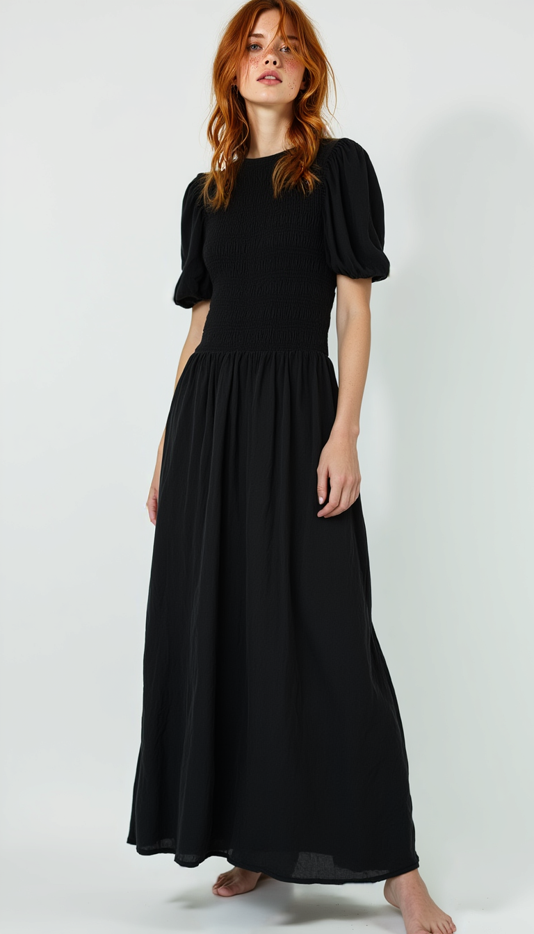 Carlota Dress Black
